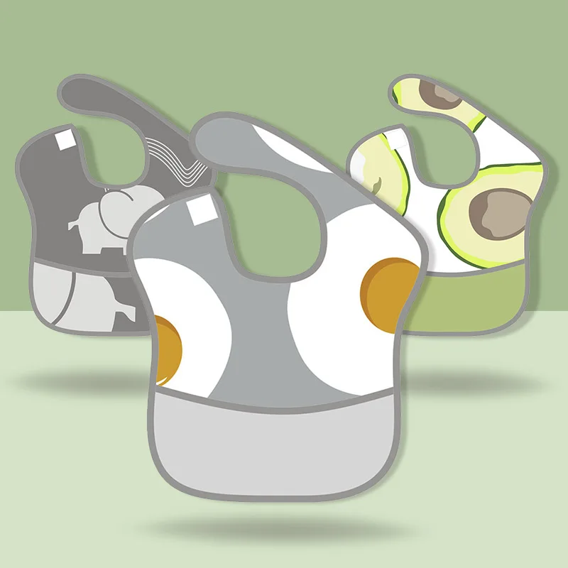 

Водонепроницаемые летние тонкие мягкие нагрудники-Слюнявчики для детей