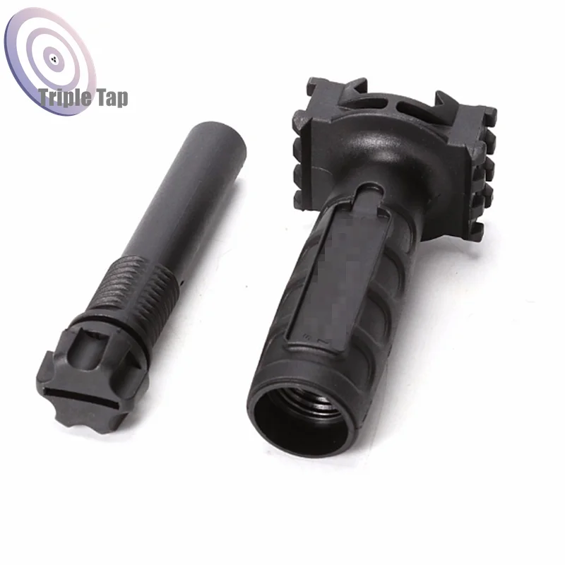 

Tactical Paintball Airsoft Antislip Front Vertical Grip For Airsoft BB Airgun AR15 Rifle Polymer Grip For 20mm Picatinny Rail