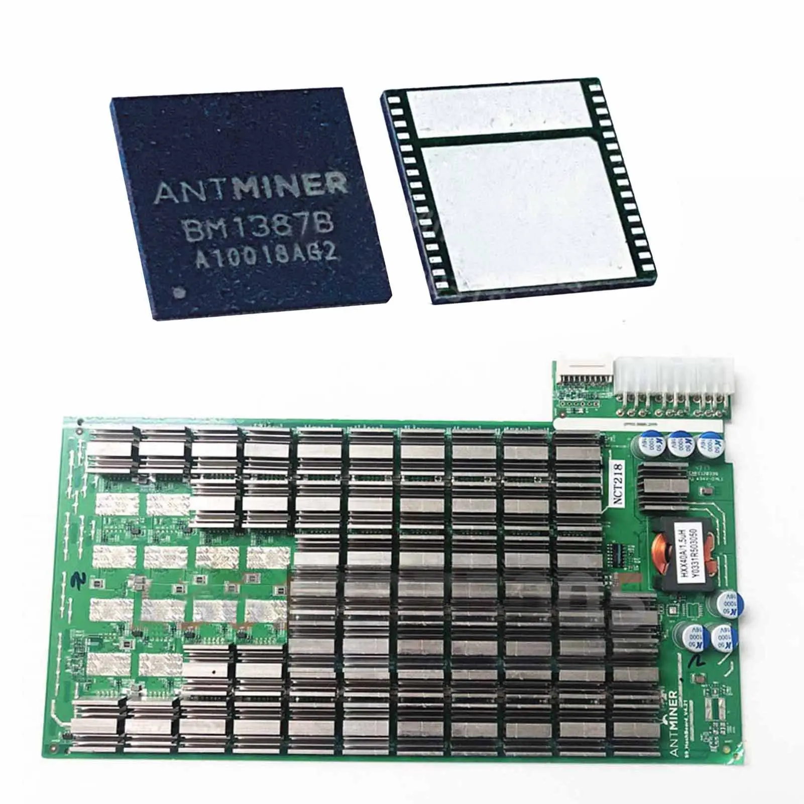 

100PCS BM1387 BM1387B ASIC Bitcoin BTC Miner S9 S9i T9 T9+ Chip TOP QUALITY