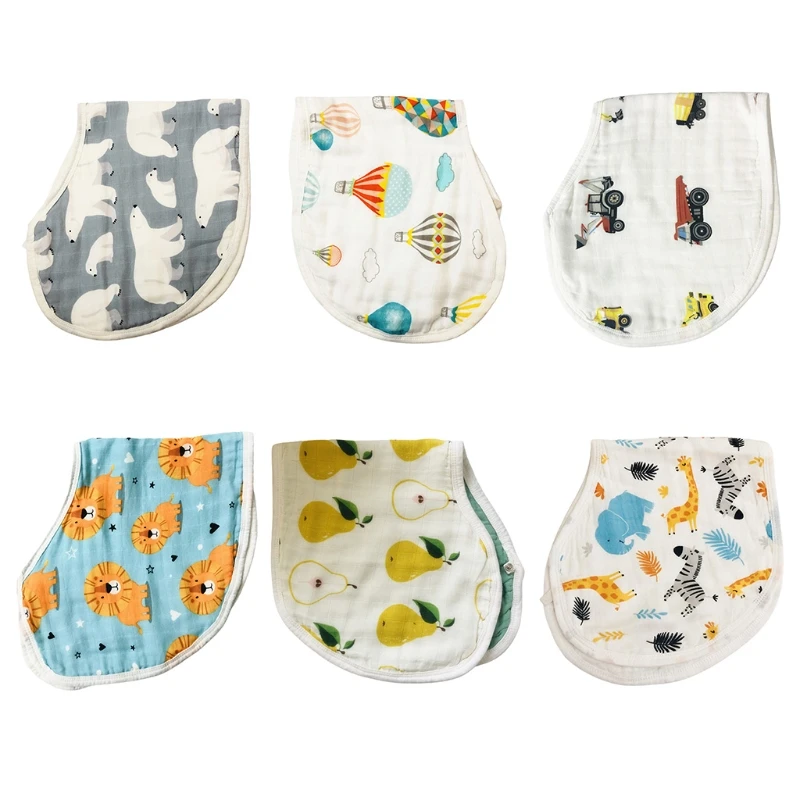 

Baby Toddler Feeding Burp Cloth Newborn Infants Soft Absorbent Breathable Bibs T8ND