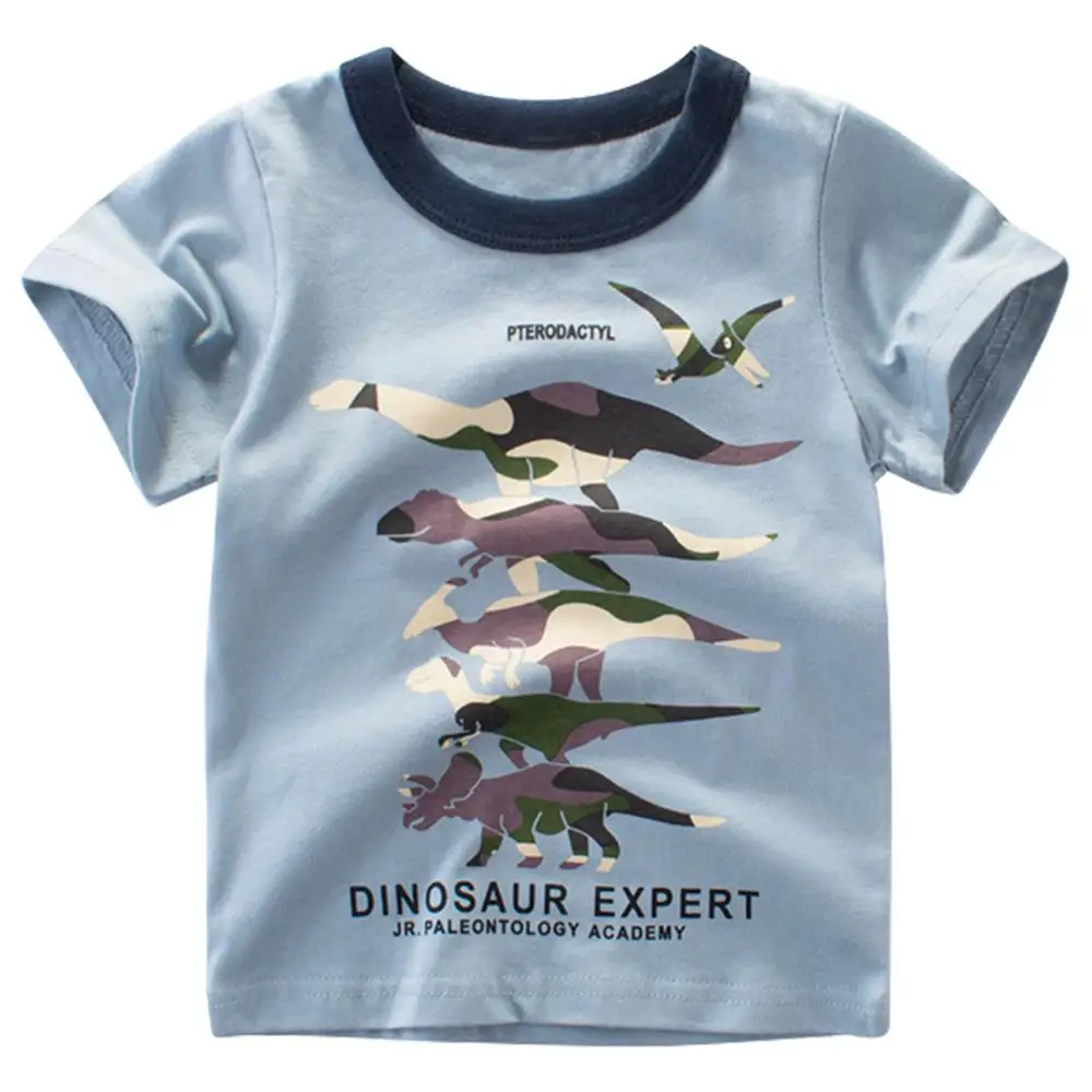 Комплект одежды для мальчиков BINIDUCKLING хлопковая футболка с короткими рукавами и