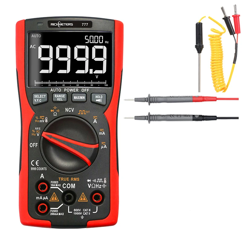 Мультиметр RM777 профессиональный Аналоговый тестер True RMS транзисторный