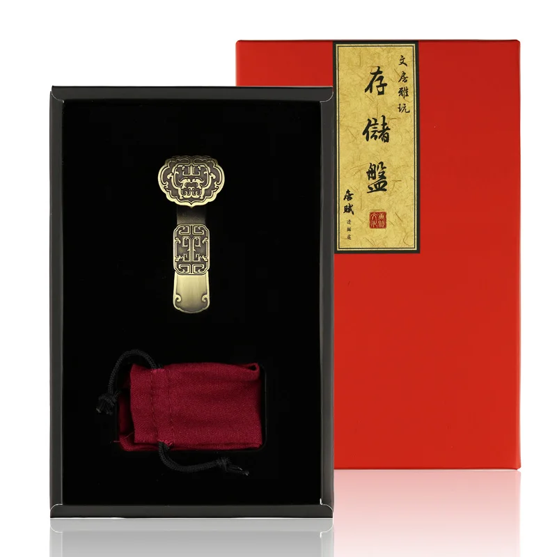 tangfoo 8g usb flash drive storage disk memory stick disk creative vintage gifts chinese style lucky business gifts metal crafts free global shipping