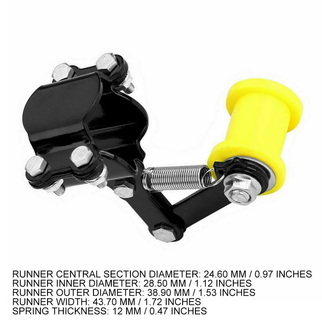 

For Quad Bike Motorcycle Chain Tensioner Iron & Plastic Parts Accessories