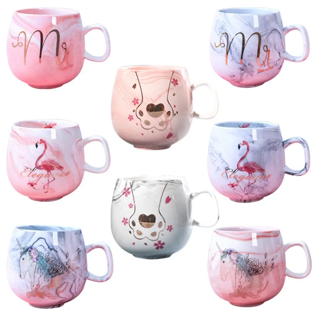 Кофейные кружки с фламинго креативная кошачья кружка для молока и кофе