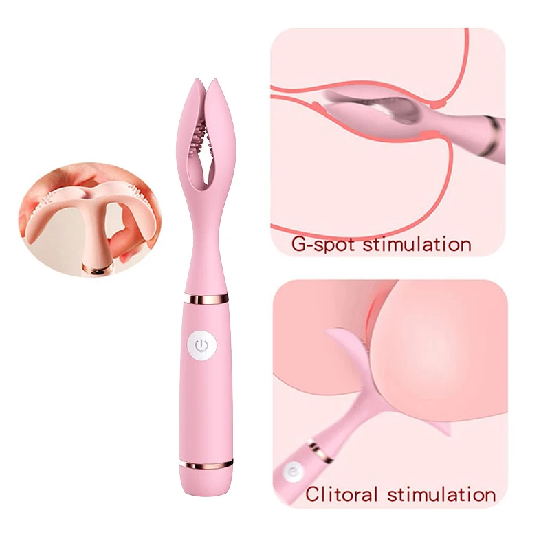 10 скоростной Вибратор в виде волшебной палочки двойная головка Вагинальный