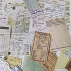 54 шт.лот винтажная билетная этикетка наклейка сделай сам Скрапбукинг альбом нежелательный журнал счастливый планировщик декоративные наклейки