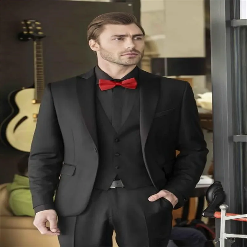 Picture style 24 Новейший дизайн пальто брюки зеленый мужской костюм Slim Fit 3 шт. смокинг стильные костюмы для жениха на заказ Выпускной вечерние Блейзер Terno - Цвет: Picture style 24