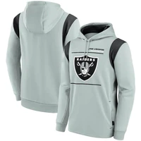 las vegas men brand sports sweatshirt raiders sideline logo performance american football pullover hoodie clothing