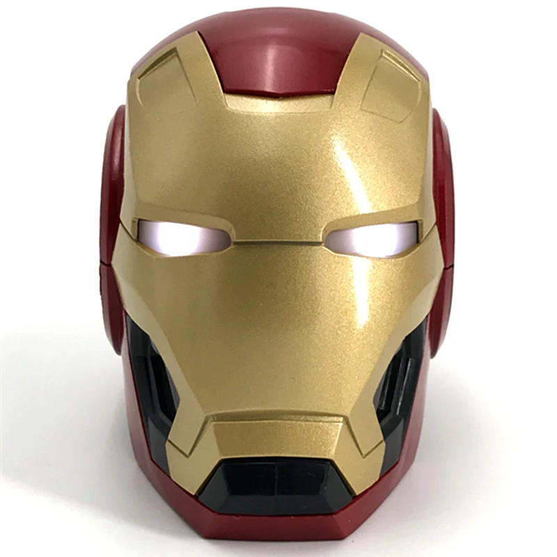 Беспроводная Bluetooth Колонка Marvel Iron Man V4.2 сабвуфер с FM радио поддержка TF карты