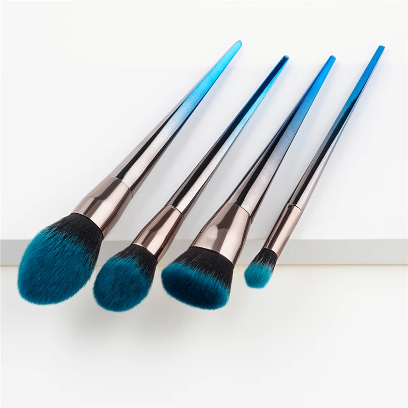 4 шт. мягкие наборы кистей для макияжа волос Инструменты Косметическая кисть