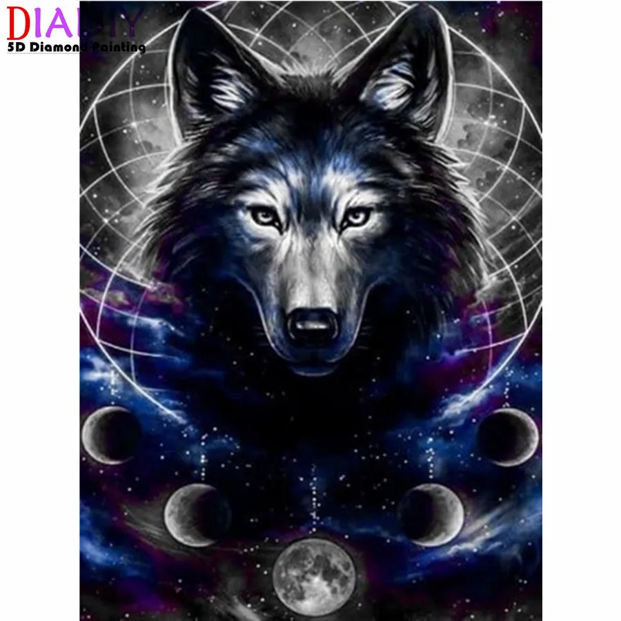 

5D Diamond Painting Animals Horse Diamond Mosaic Tiger Lion DIY Full Round Diamond Embroidery Cross Stitch Rhinestone Art