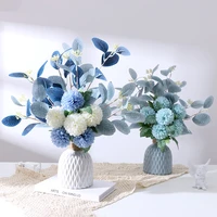 nordic artificial silk flowers bridal shower wedding anemone bouquet home party table decoration fake flower plant diy srapbook
