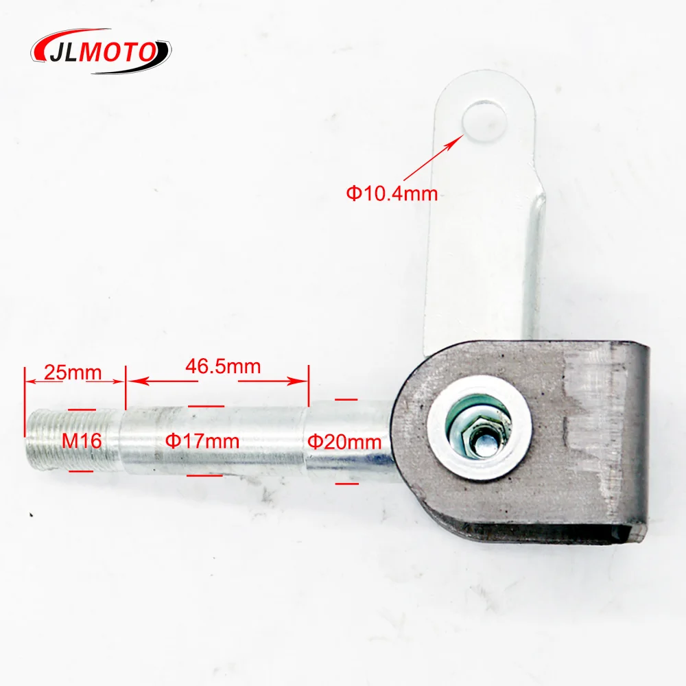 1 пара 6 7 дюймов шпиндель для кастета колеса с Ступицей Колеса подходит DIY 110cc 168 200F