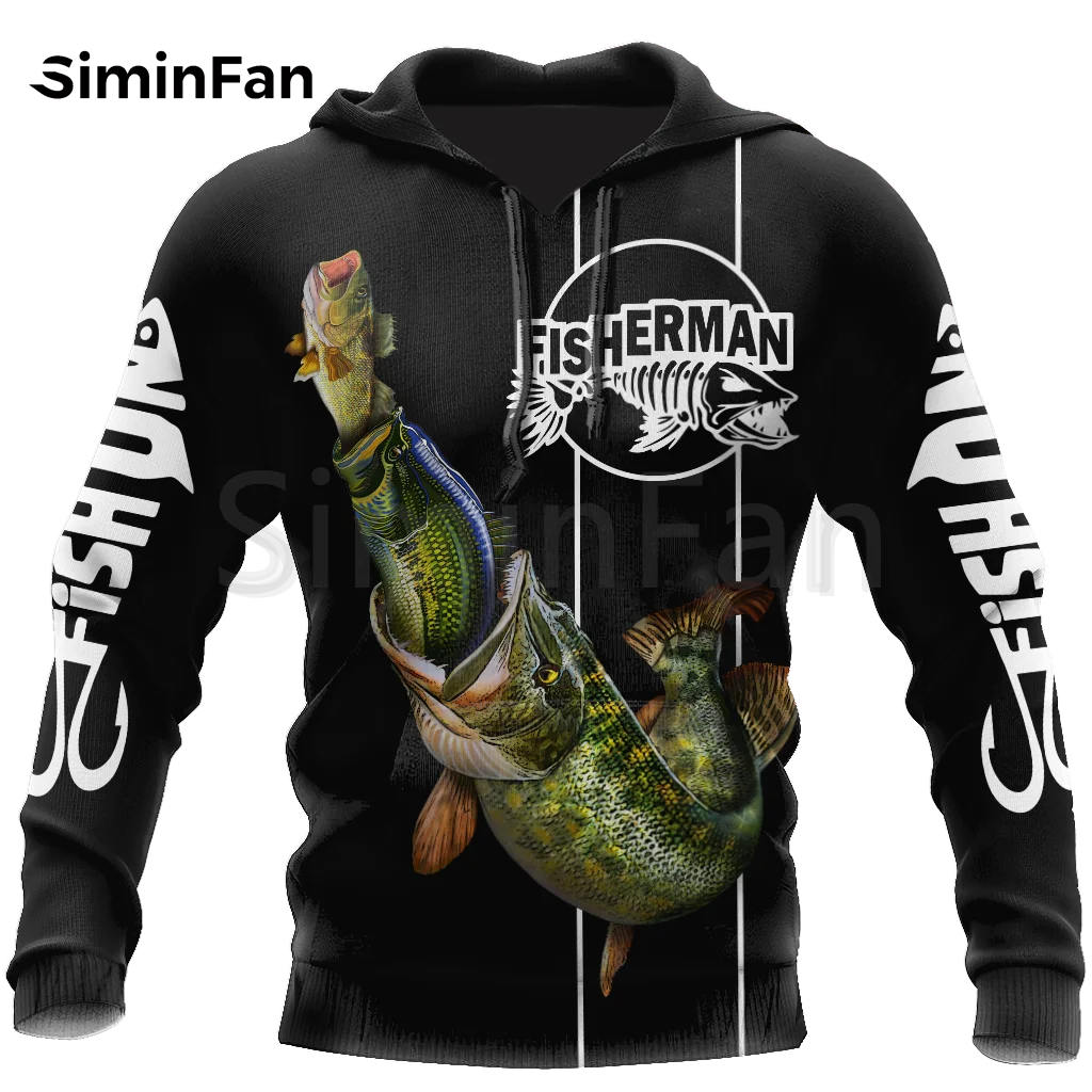 

Men 3D Printed Hoodies Bass Fishing Fisherman Unisex Casual Sweatshirt Harajuku Pullover Women Tracksuits Outwear Jacket New 11