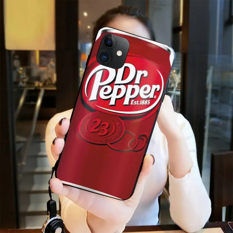 Чехол Dr Pepper для iPhone 11 pro XS MAX 8 7 6 6S Plus X 5S SE 2020 XR | Мобильные телефоны и аксессуары
