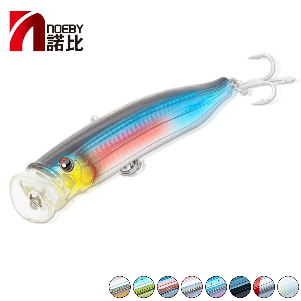 Рыболовная приманка Поппер NOEBY 100 мм/19 г 120 мм/29 г|leurre peche souple|peche soupleminnow fishing |