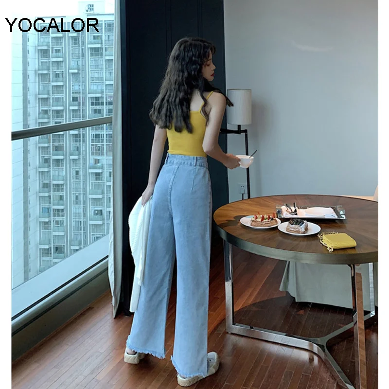 

Skinny Chic Wind Jeans Women Streetwear Loose Ulzzang All-match Female Spring Summer New Womens Trousers High Waist Student