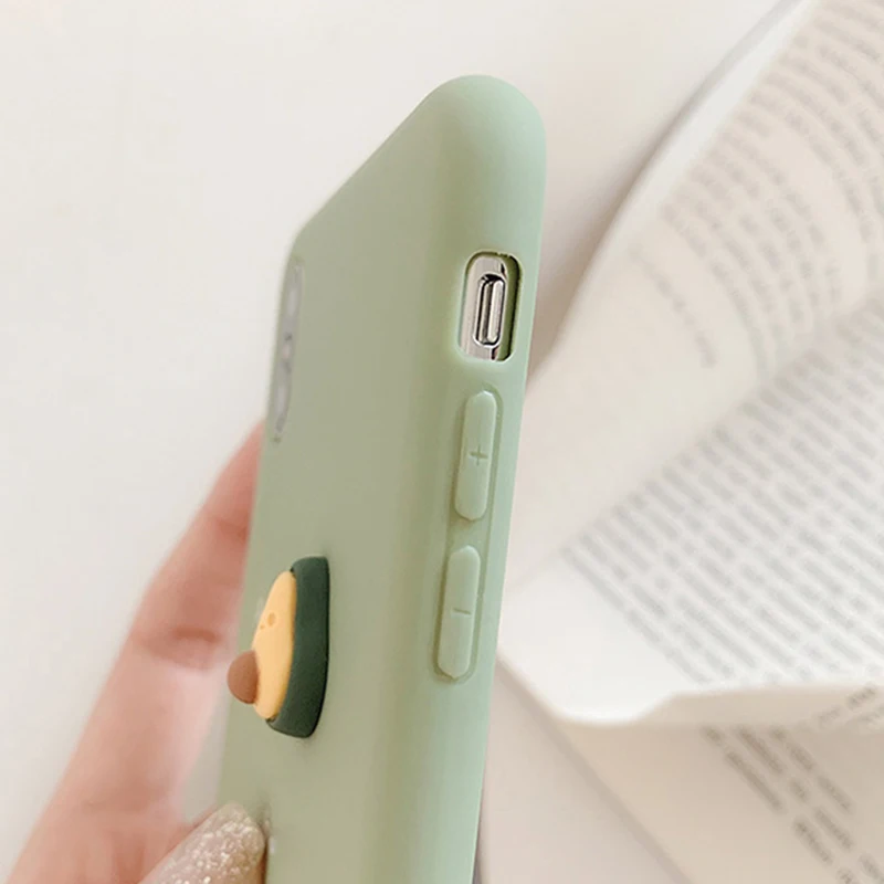 Cute 3D Matte Momordica Case for Huawei Honor 7C AUM-L41 7A DUA-L22 7S 7X 6X 6A 6C 5A LYO-L41 Fruit Soft TPU Cover | Мобильные