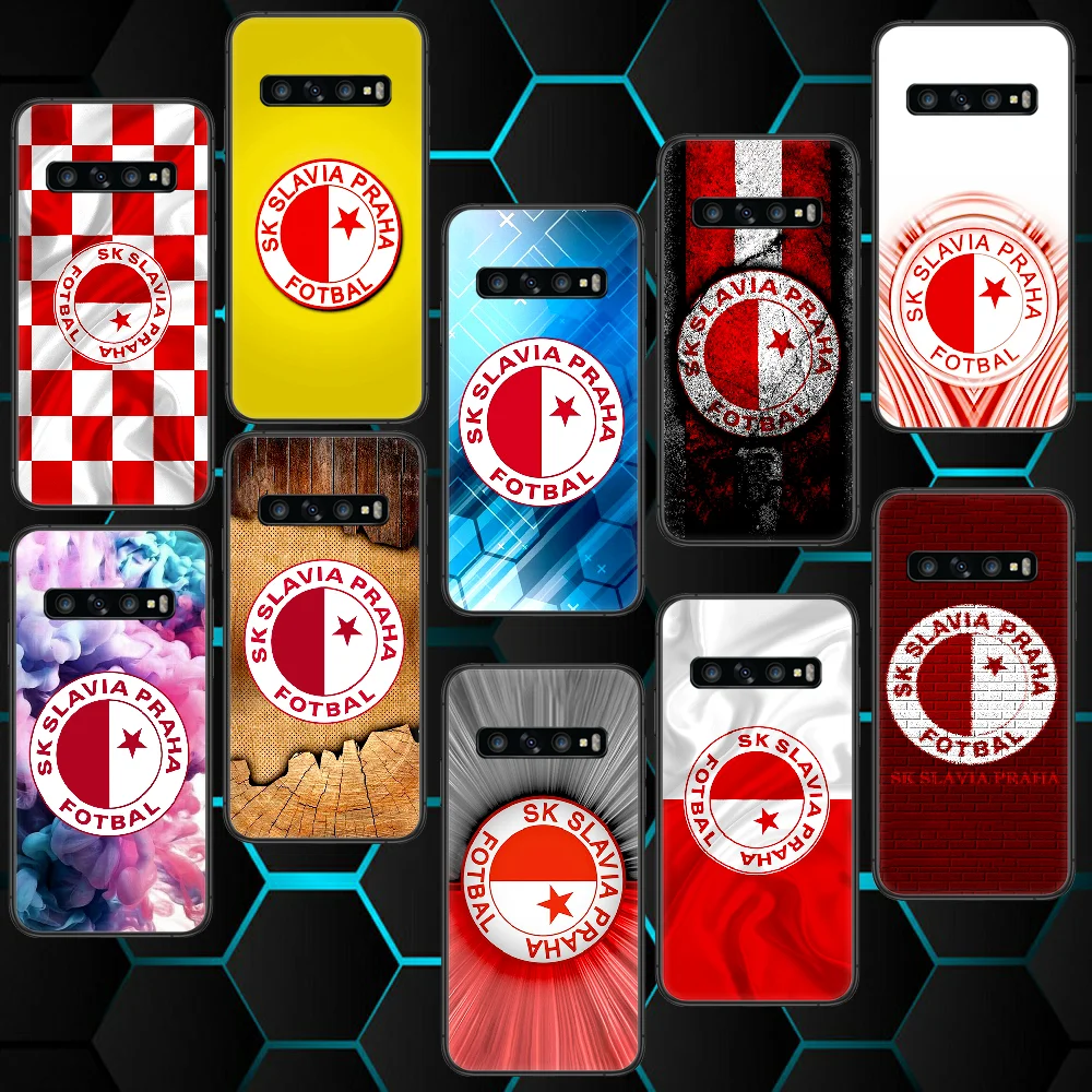 

Football Sk Slavia Praha Samsung Galaxy Note S 7 8 9 20 21 10 Plus E Lite Uitra For Phone Case black Prime 3D Funda Fashion
