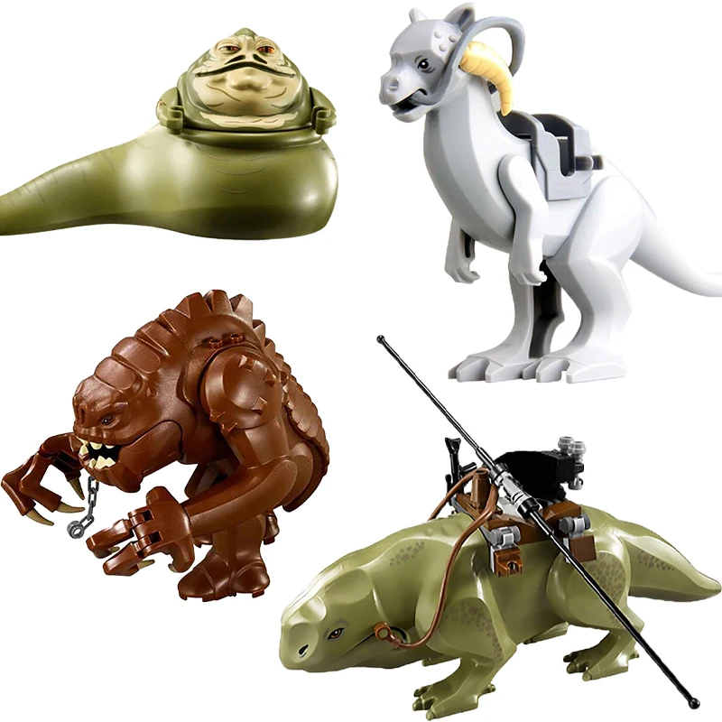 

Star Space Big Dolls Toys Building Blocks Bricks rancorED TauntaunING Collection Space Star Movie Scene figures Gifts
