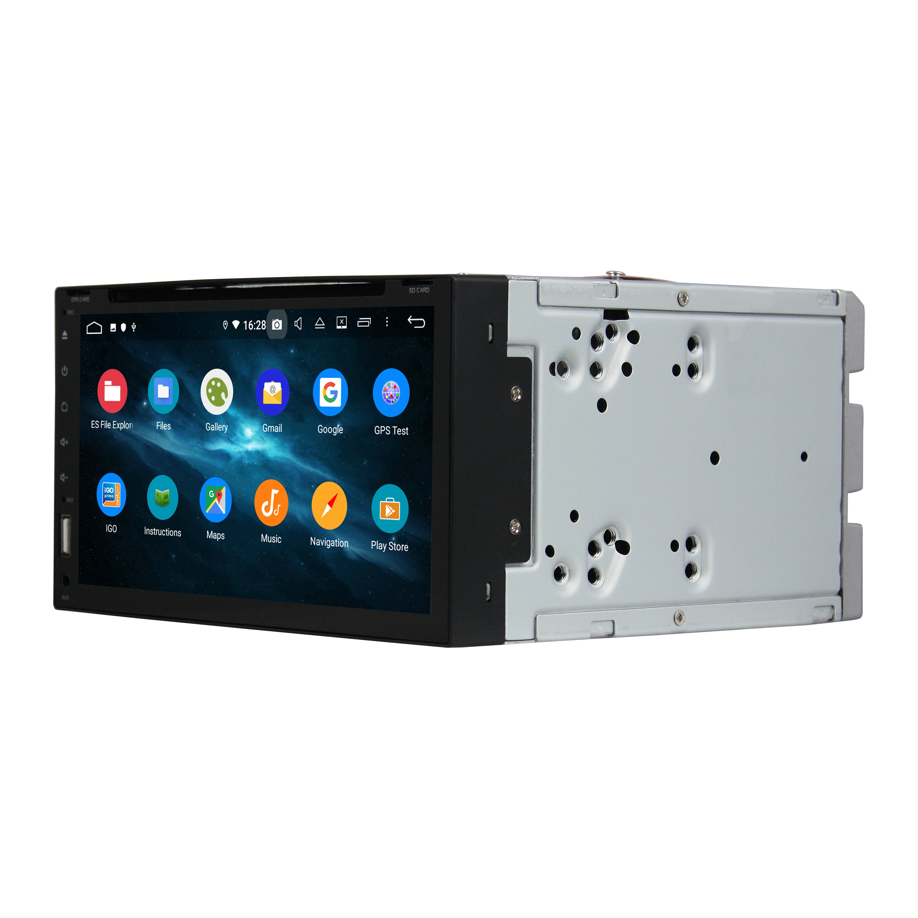 Автомобильный мультимедийный плеер 6 95 дюймов Android 12 PX5 8 ядер 4 + 64 ГБ универсальный