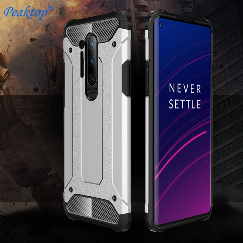 

2 IN 1 Case For OnePlus 8 Pro Cover Armor Shockproof Rugged Back Coque for OnePlus 7 7T 6 6T One Plus 8 Pro Phone Cases