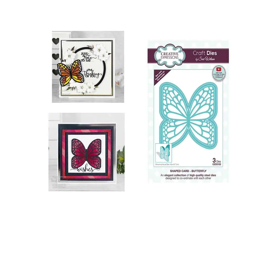 

Butterfly Metal Cutting Dies Scrapbook Diary Decoration Stencil Embossing Template Diy Greeting Card Handmade Arrival New