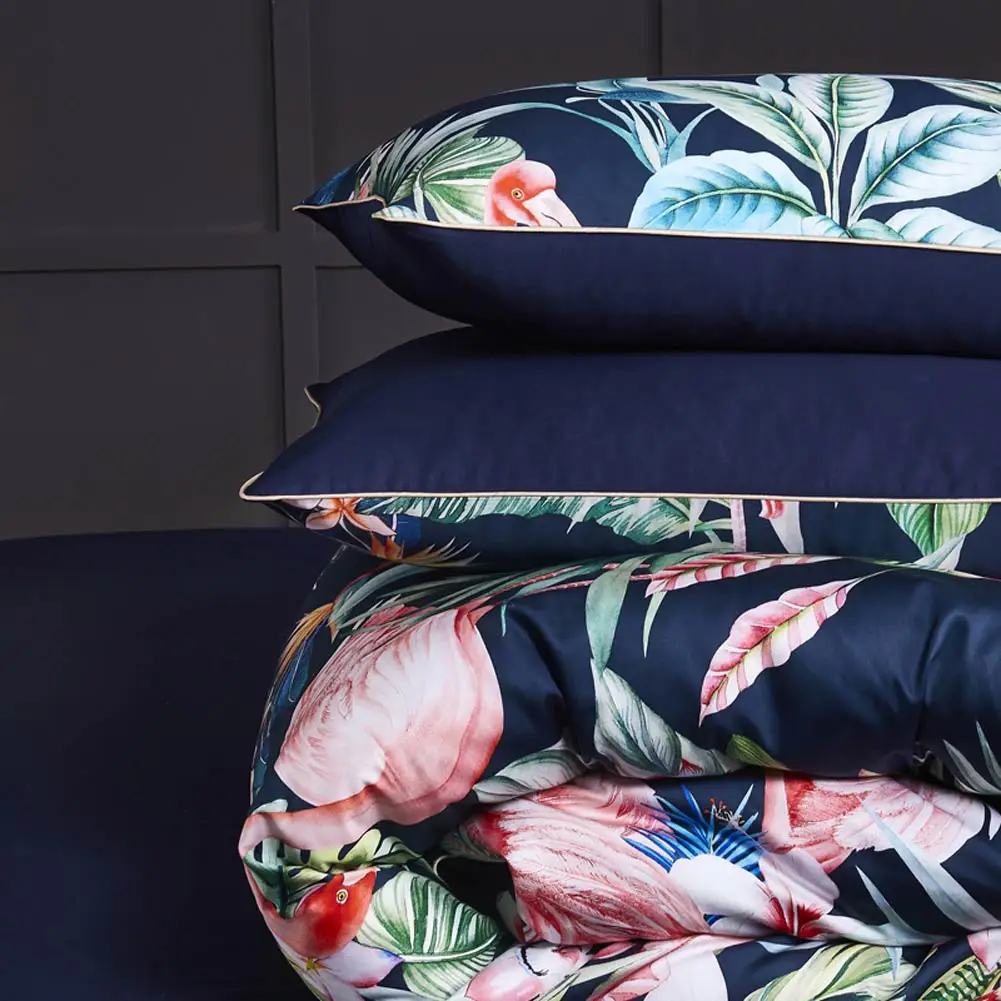 Svetanya пододеяльник набор Silkly Египетский хлопок роскошный Постельное белье