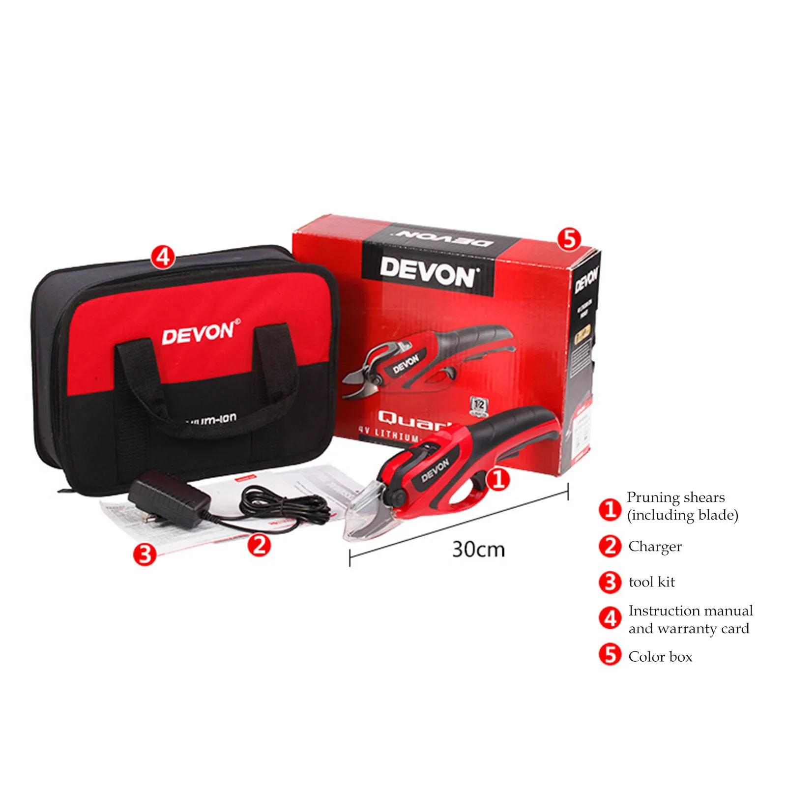 

Cordless Pruner Electric Scissors Pruning Shear With Led Light Fruit Tree Branch Cutter Landscaping Trimmer Garden Power Tool