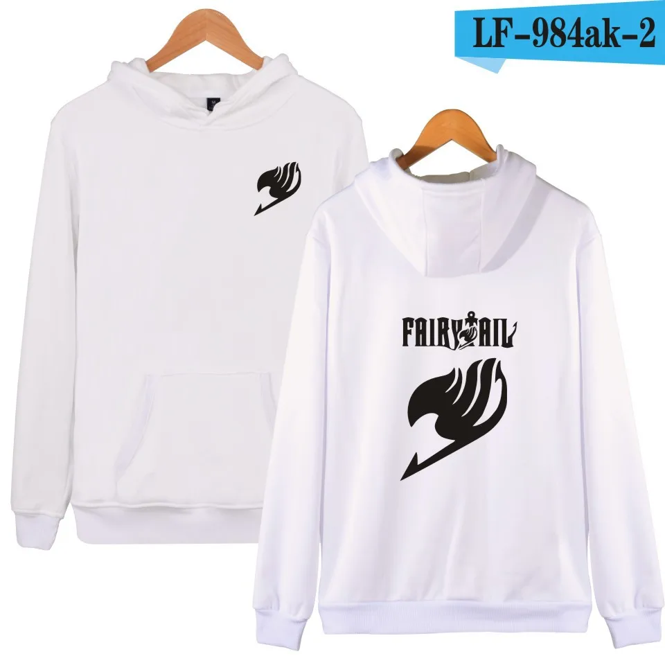 

Толстовка с надписью «Фея хвост» для мужчин и женщин, свитшот с 2D принтом для мальчиков и девочек, верхняя одежда в стиле Харадзюку, 2020
