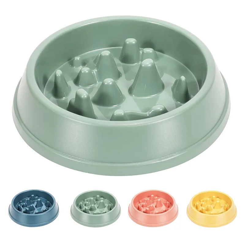 

Dog Bowls Slow Feeder Maze Interactive Dog Puzzle Non Skid Stop Pet Food Bowls Eco-Friendly Non Toxic Healthy Design Dog Bowl