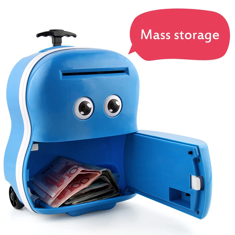 Новый детский мультяшный банкомат с паролем Автоматическая копилка для монет