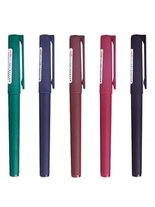 SNOWHITE X100 Ручка-роллер 0,5 мм Ретро 5 цветов прямого жидкости-Ручка-роллер Быстросохнущий гель ручка 3512 шт