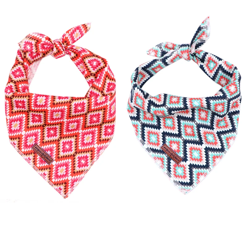 

Unique Style Paws Dog & Cat Small Bandana Scarf Adjustable Dog Bandana Christmas Personalized Pet Products