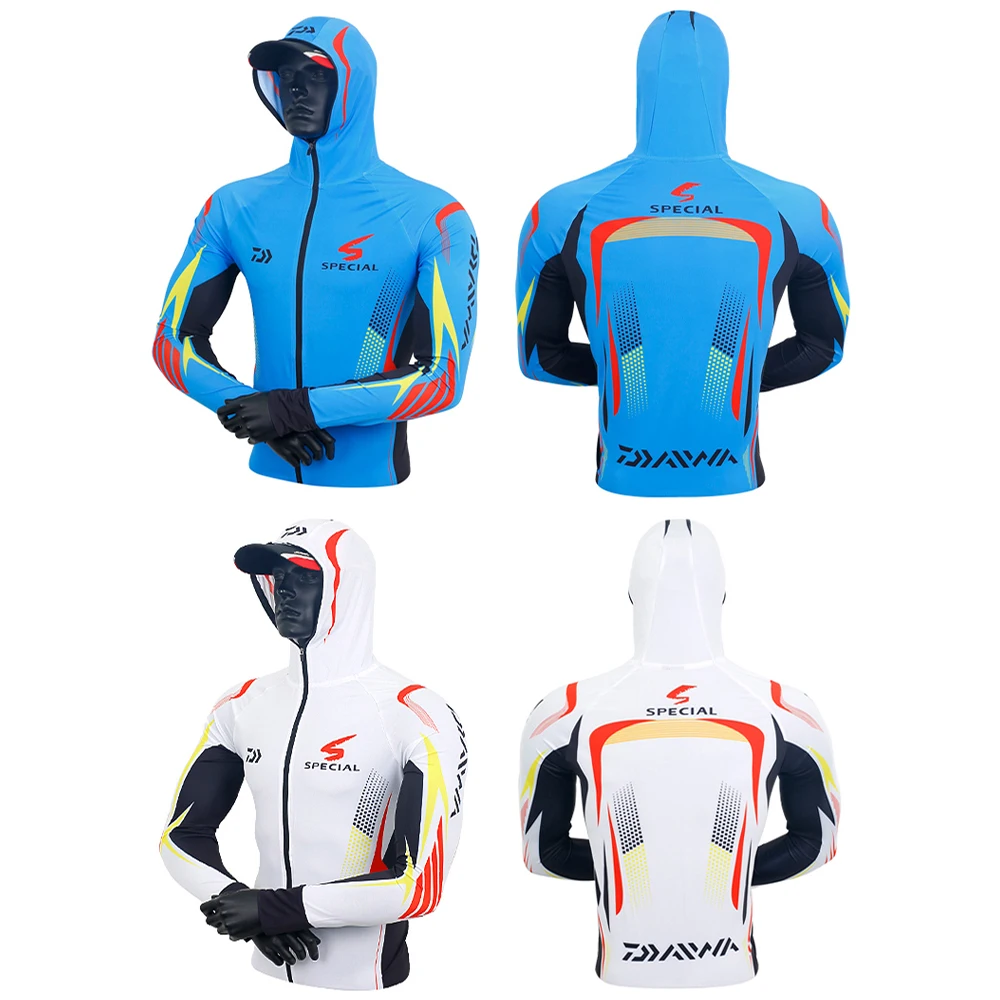 

DAIWA Shirt Fishing Clothing Outdoor Long Sleeve Quick-Drying UV Breathable Professional Fishing Clothes Sport Fishing Shirts