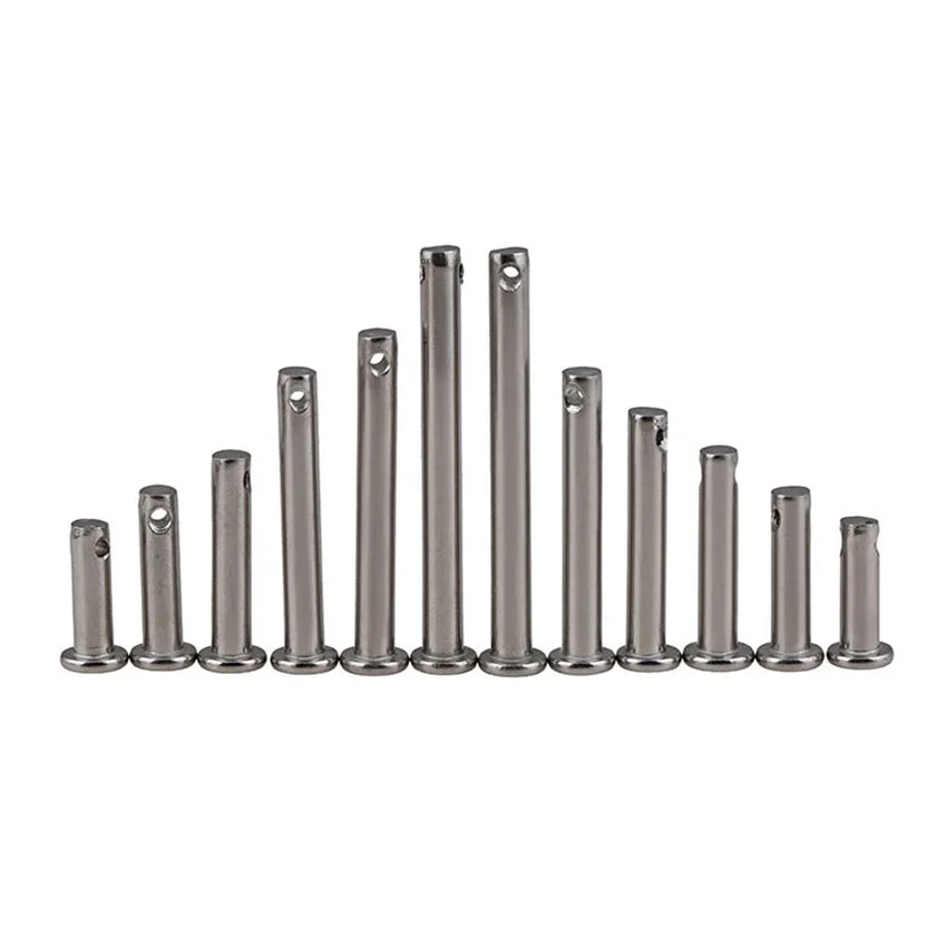 10/20pcs M6 M8 M10 Fasteners Retaining Clevis Pins Securing for R Clips and Split | Обустройство дома