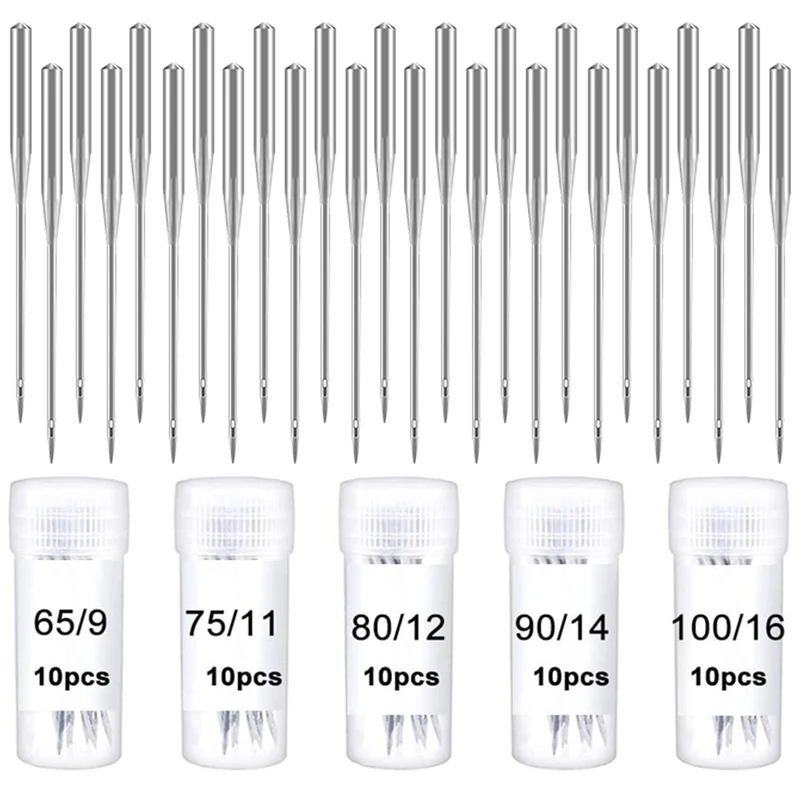 LMDZ 50 шт. швейная машина иглы острые универсальные регулярные точки для всех с