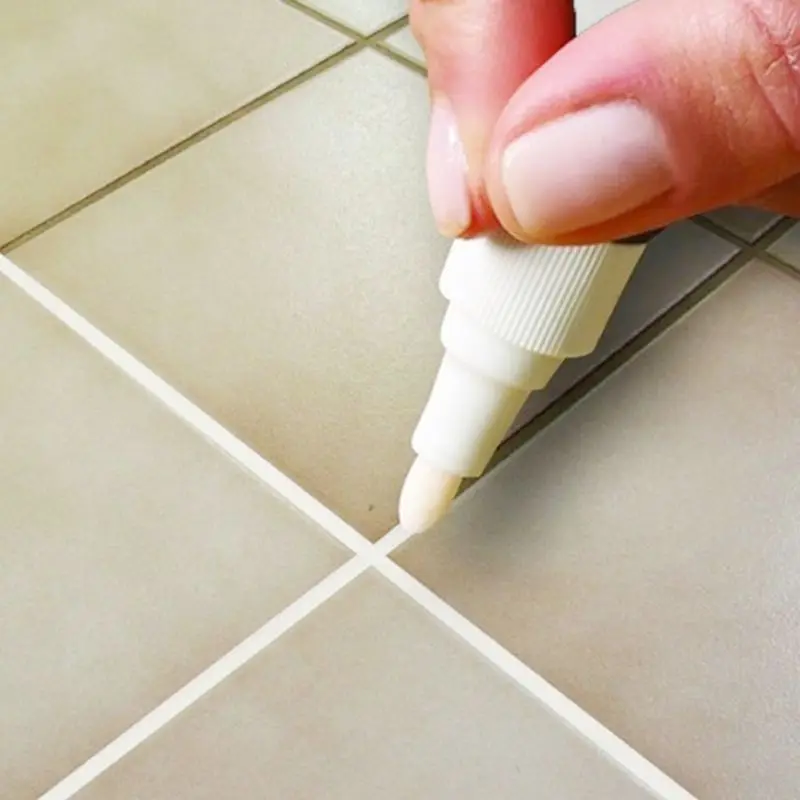 

2021 нетоксичный настенный маркер для ремонта плитки, белый маркер без запаха для плитки, пола и шины, подходящая маркировочная ручка для покр...