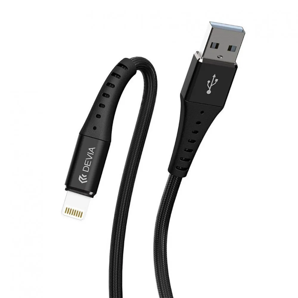 Кабель Devia Braid Series Cable Lightning 1m
