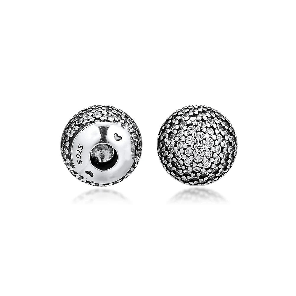 Браслеты CKK Fit Pandora открытые браслеты с ПАВЕ подвески из серебра 925 пробы