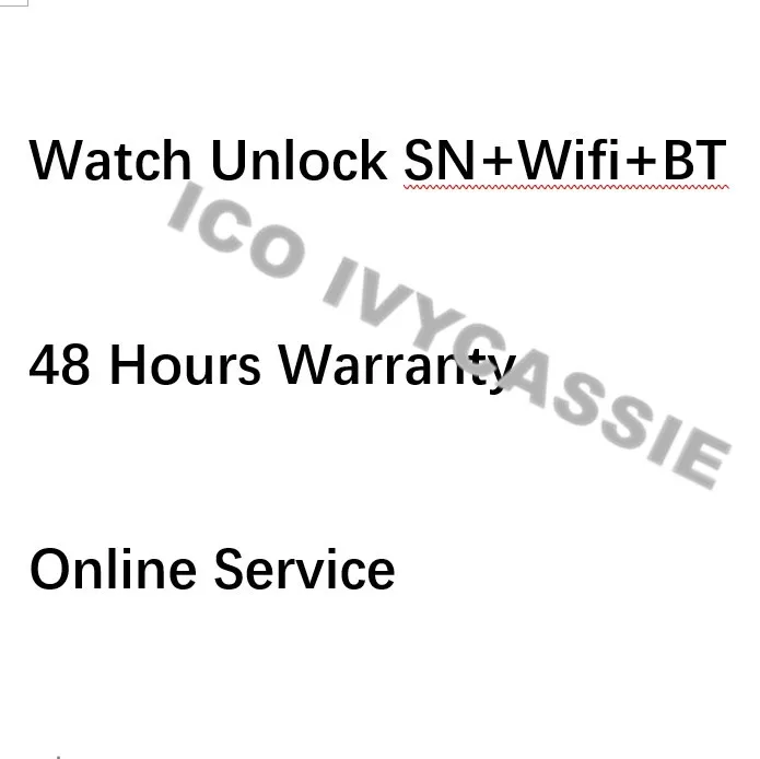 SN WiFi BT для Apple Watch Series 3 