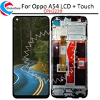 Оригинальный ЖК-дисплей 6,51 дюйма для Oppo A54 CPH2239, с рамкой, экранная панель, сенсорный стеклянный экран, дигитайзер Pantalla для Oppo A54 LCD