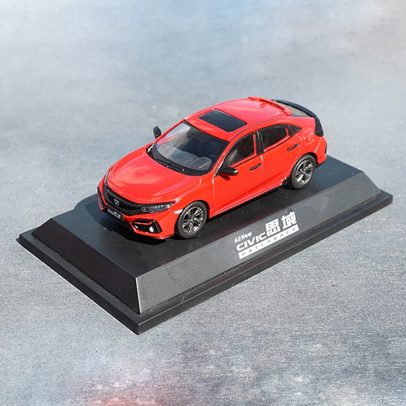

Высококлассная имитация масштаба 1:43, новая модель автомобиля Civic 2020 из сплава для взрослых, Коллекционная модель автомобиля, декоративная и...