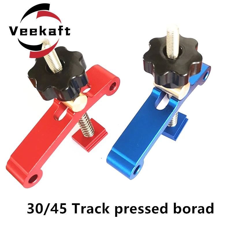 

Improved Woodworking Hand Clamps for CNC WoodWoking DIY Carpenter Table Work Dropshipping 30 45 Series Pressed Borad Clamps set