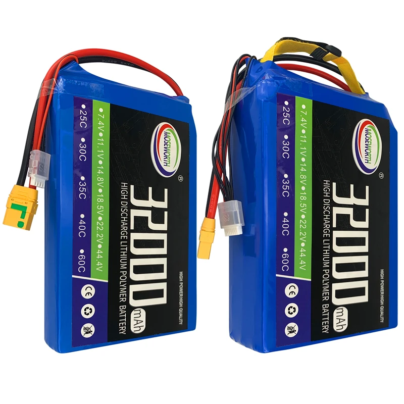 6S RC LiPo батарея 22 2 V 32000mAh 25C для вертолета самолета дрона мультиротора гексакоптера