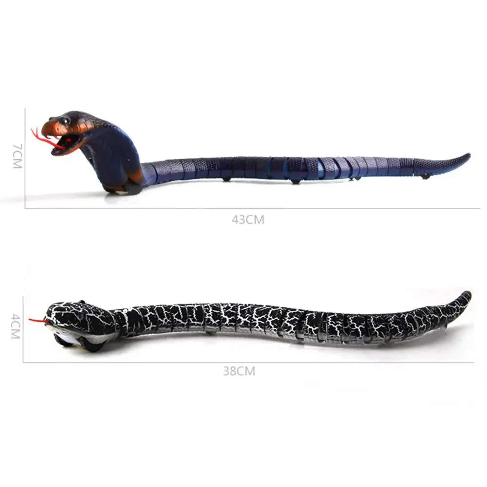 

Infrared Remote Control Simulation Snake Realistic Modeling Animal Spoof Terrifying Mischief Kids Toys Funny Novelty Gift