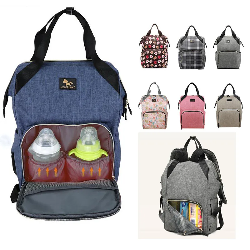 COLORLAND брендовая сумка для мам Повседневная модная детской коляски