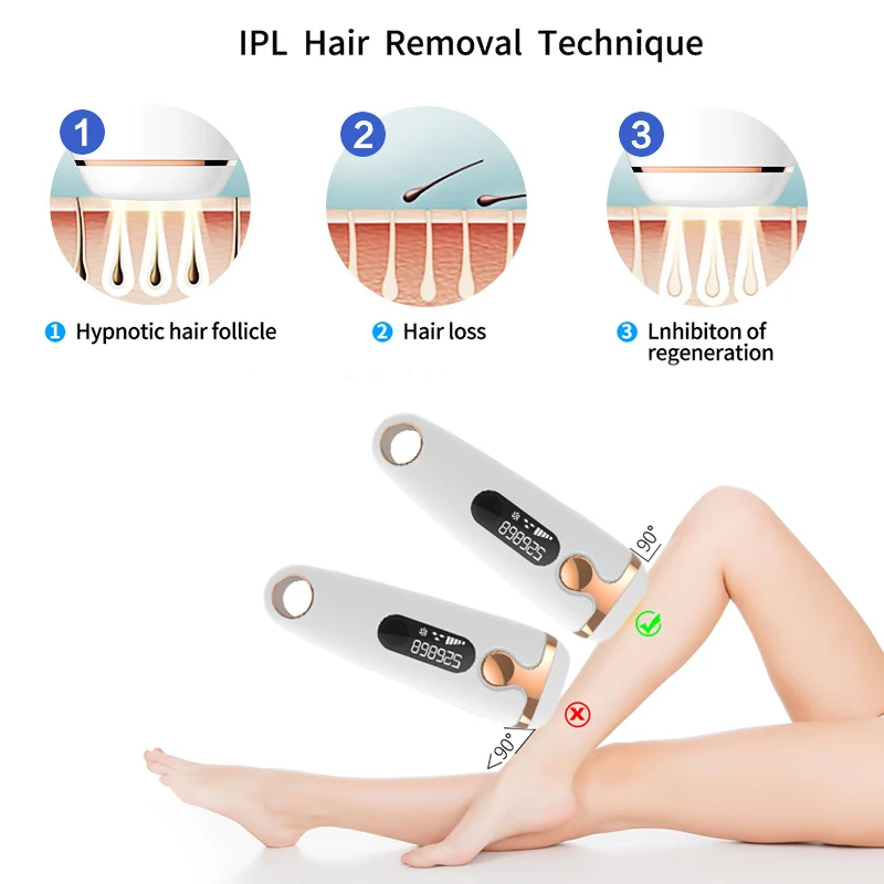 500000 Flash Ipl Laser Permanent Hair Removal Whole Body Laser Hair Removal Electric Photo Painless Hair Removal Machine enlarge