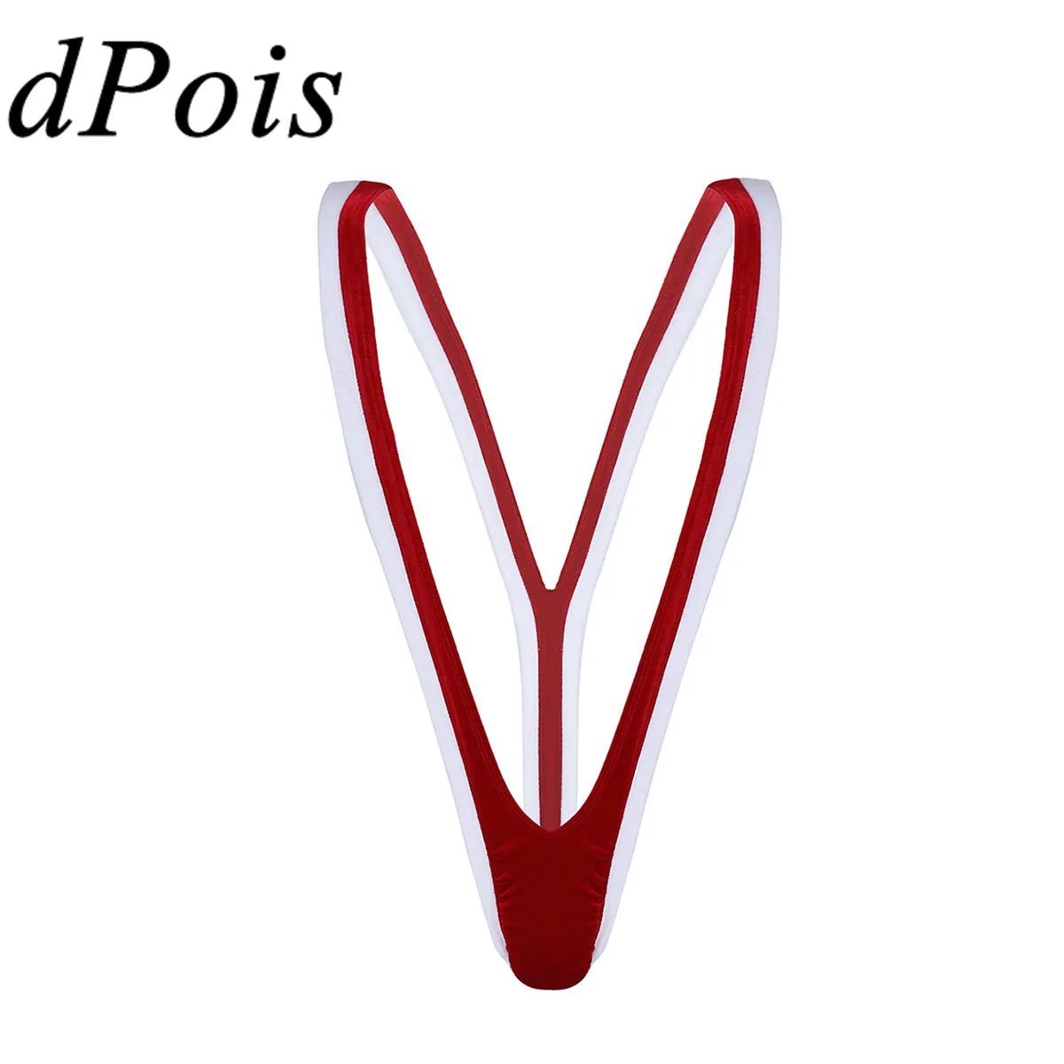 

Мужские стринги, нижнее белье, Мужской Цельный купальник, бархатные рождественские Санты Манкини, стринги, праздничный костюм, нижнее белье...